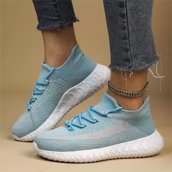 Женские кроссовки высокого качества без шнуровки на плоской подошве, женские лоферы больших размеров, прогулочная обувь на плоской подошве 6667 35