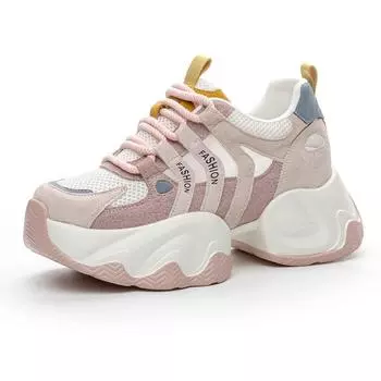 Женские кроссовки Женские теннисные женские кроссовки Zapatillas De Mujer Zapatos Mujer Спортивная обувь, увеличивающая рост на платформе 35