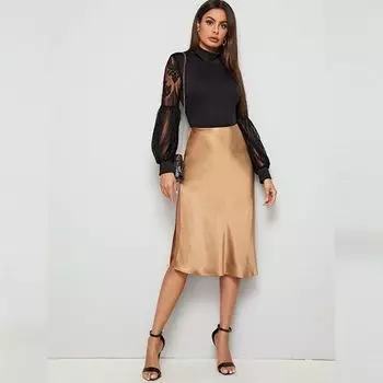 Женские кружевные прозрачные футболки с V-образным вырезом и длинным рукавом, топы, боди, комбинезоны, облегающие комбинезоны, осенняя одежда, клубная одежда, боди L чёрный