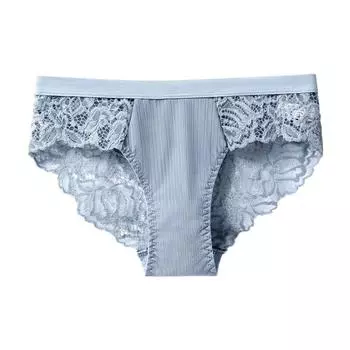Женские кружевные трусики с низкой посадкой, кружевные трусики для женщин, нижнее белье, трусики для женщин, трусики с цветочным принтом