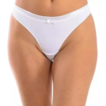 Женские кружевные трусики-стринги MARINA M белый