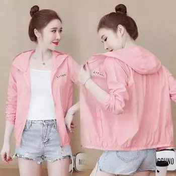 Женские куртки с защитой от солнца, повседневная ветровка, женское тонкое базовое пальто, легкая куртка, верхняя одежда, женская одежда S белый