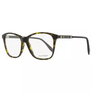 Женские квадратные очки Alexander McQueen AM0191O 002 Гавана 54 мм 002
