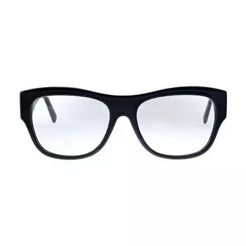 Женские квадратные очки Swarovski SK 5213 001 53 мм, черные глянцевые, 53 мм One Size