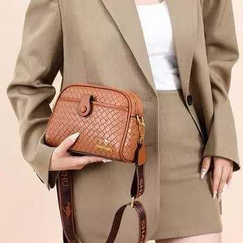 Женские квадратные сумки из искусственной кожи, сумки через плечо, широкий ремень, женская сумка известного бренда, высокое качество, мода