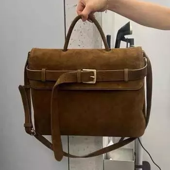 Женские квадратные сумки-мессенджеры из искусственной замши, роскошные дизайнерские сумки и сумки, новые с винтажной пряжкой на ремне, через плечо