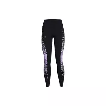 Женские леггинсы для фитнеса с принтом Under Armour Splatter, черные 1365283-001 S