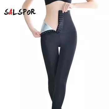 Женские леггинсы для похудения с эффектом сауны
