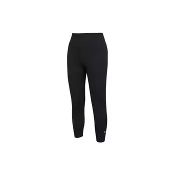 Женские леггинсы для тренажерного зала Nike One Luxe 7/8 Tight Pro Logo, черные DJ8518-010 XL
