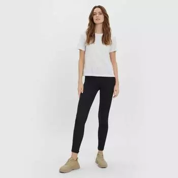 Женские леггинсы из переработанного полиэстера VERO MODA XS чёрный