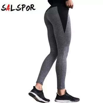 Женские леггинсы, колготки, штаны для бега, женская дышащая одежда для йоги, спортивные штаны на бедрах