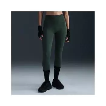 Женские леггинсы Nike Front S с высокой талией Hj9196 338 vintage green black/65