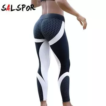 Женские леггинсы пуш-ап, брюки с высокой талией, дышащие брюки из полиэстера для йоги