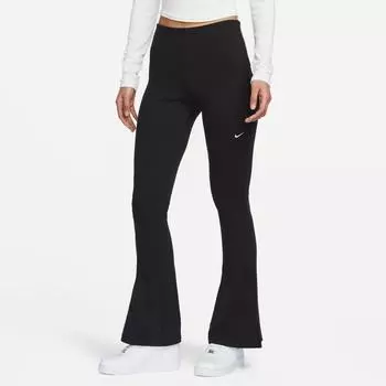 Леггинсы Nike Women S Nike SportSwear Chill Knit Tight Mini Lip Flare S Fq2114 010 60