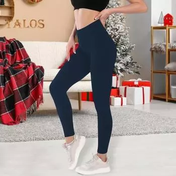 Женские леггинсы с высокой талией, облегающие, с бархатной подкладкой, утолщенные брюки, утягивающие бедра, для занятий йогой и фитнесом S вино красного