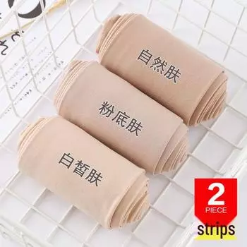 Женские леггинсы телесного цвета средней толщины - колготки с защитой от зацепов на весну и осень 100D Semi-opaque [for 80-135 lbs]