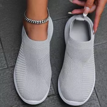 Женские легкие дышащие кроссовки – кроссовки с низким верхом 36 серый