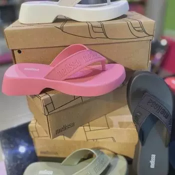 Женские легкие повседневные шлепанцы Melissa 2025 на среднем каблуке 38 армия зеленый