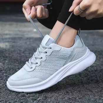 Женские легкие универсальные повседневные кроссовки с мягкой подошвой 35 белый