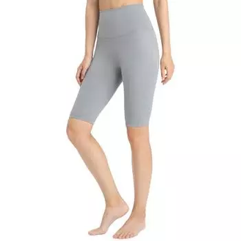 Женские летние эластичные штаны для йоги с высокой талией S трава зеленый