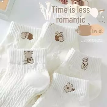 Женские летние дышащие сетчатые носки-лодочки — тонкие, впитывающие пот, в модном стиле TikTok One Size