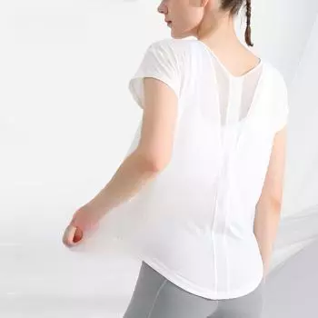 Женские летние классные спортивные топы: Свободные, облегающие, быстросохнущие, дышащие футболки для йоги и бега Extra Large