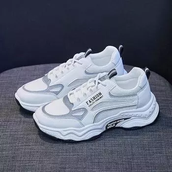 Женские летние кроссовки, белая обувь, модная повседневная спортивная обувь для бега, вулканизированная обувь, теннисные женские кроссовки, дизайнерская платформа 35