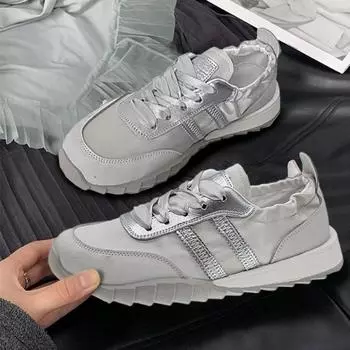 Женские летние кроссовки для бега, повседневные туфли на плоской подошве для женщин, сетчатые дышащие туфли на платформе, модные дизайнерские женские кроссовки 36