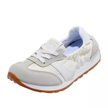 Женские летние кроссовки для бега, роскошный бренд, повседневные балетки для женщин, сетчатые дышащие туфли на платформе, дизайнерские женские кроссовки 35 жёлтый