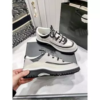 Женские летние кроссовки Explosive на платформе Комфортная повседневная мода Спортивная обувь в британском стиле 35