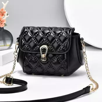 Женские летние маленькие квадратные сумки с цепочкой, новая модная женская сумка, упрощенная сумка через плечо с цепочкой, роскошная женская сумка через плечо