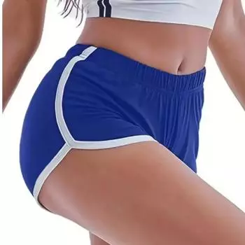 Женские летние модные повседневные шорты с высокой талией, пляжные шорты Harajuku, сексуальные обтягивающие короткие шорты WG38HK78a S красный