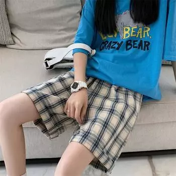 Женские летние модные свободные шорты, спортивные повседневные широкие брюки, большие размеры S