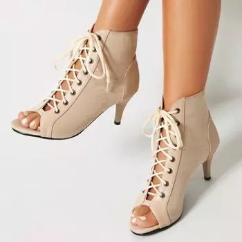 Женские летние модные туфли на высоком каблуке с рыбьим ртом, фирменный дизайн, сандалии с открытым носком, вечерние туфли на высоком каблуке Zapatilla Mujer 34 чёрный