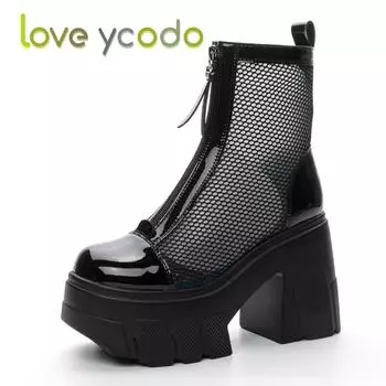 Женские летние модные удобные сандалии на высоком каблуке, женские удобные водонепроницаемые дышащие ботильоны на платформе на удобной высоте 40 чёрный