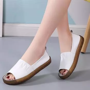 Женские летние мокасины женские роскошные повседневные мокасины из искусственной кожи для женщин, тренд 2024 года, удобные мокасины для ходьбы на открытом воздухе 35 чёрный