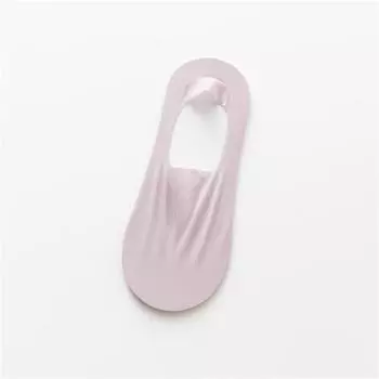 Женские летние носки-лодочки: Ice Silk, ультратонкий, впитывающий пот, нескользящий силикон, невидимая сетчатая конструкция