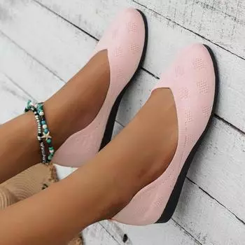 Женские летние новые модные туфли на плоской подошве с круглым носком из ткани, повседневные, удобные, популярные женские мокасины на мягкой подошве 36