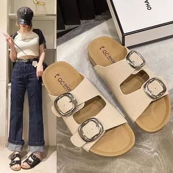 Женские летние новые пляжные сандалии размера плюс 42 35