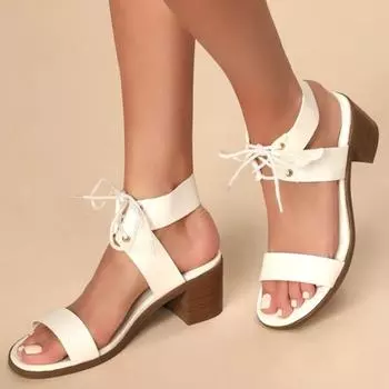 Женские летние новые сандалии с перекрестной завязкой, пикантные уличные вечерние туфли на высоком каблуке с ремешком на щиколотке, легкая женская обувь 37 абрикосовый