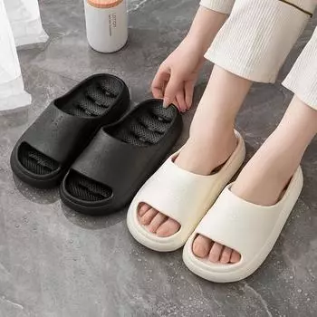 Женские летние парные дышащие быстросохнущие полые тапочки 36 розовый