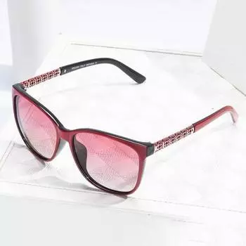 Женские летние поляризационные солнцезащитные очки с градиентом цвета, прозрачное зрение, блок линз от солнечного света, защита от ультрафиолетового света, отпуск, пляж, повседневная одежда, путешествия на открытом воздухе белый