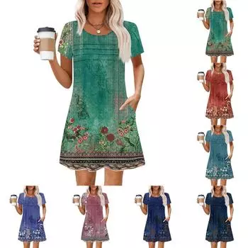 Женские летние повседневные лепестковые узкие полосатые плиссированные однотонные платья L темно-фиолетового