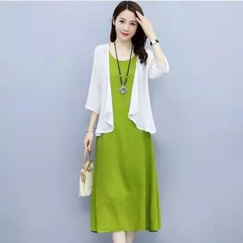 Женские летние повседневные топы-кардиганы, однотонные свободные тонкие пляжные костюмы с рукавами 3/4, блузки, топы one size белый