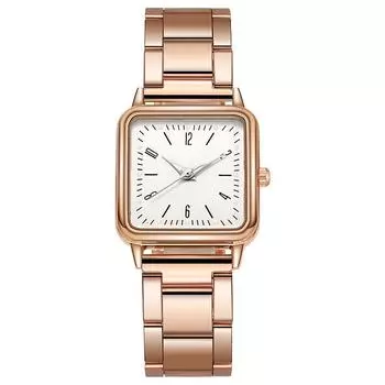 Женские летние простые квадратные наручные часы Temperament