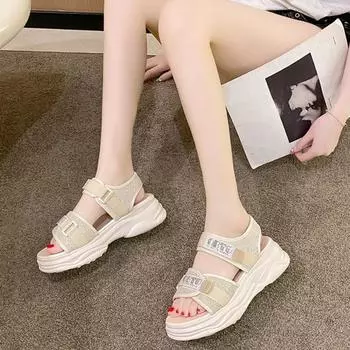 Женские летние сандалии в спортивном стиле 35