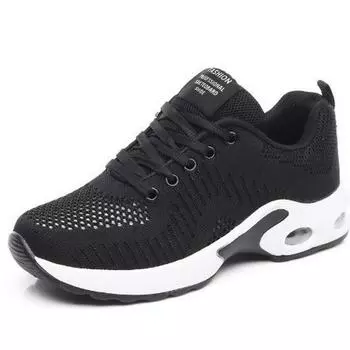 Женские летние сетчатые кроссовки Air Cushion для путешествий на свежем воздухе и спорта size 35