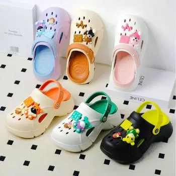 Женские летние супер мягкие интернет-знаменитости, супер популярные сандалии с половиной верха, уличные пляжные сандалии, две носки 35-36 белый