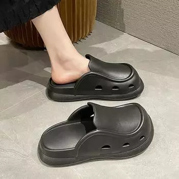 Женские летние тапочки, дизайнерская пляжная обувь без шнуровки, женские удобные тапочки, сандалии, повседневные шлепанцы, Pantuflas De Mujer 2024 36-37 розовый