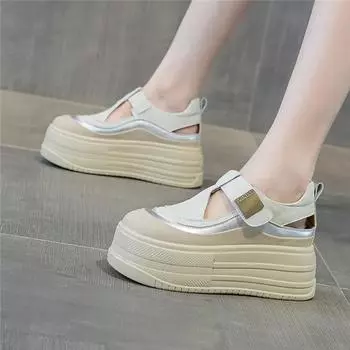 Женские летние тапочки с открытым носком 34 бежевый